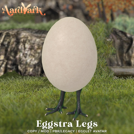 Aardvark : Eggstra Legs - Black 