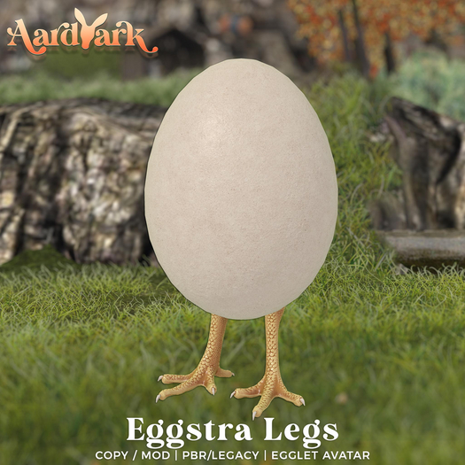 Aardvark : Eggstra Legs - Yellow