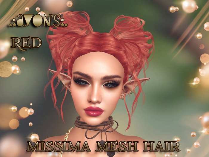 .:AVON'S:. Missima Mesh Hair Red