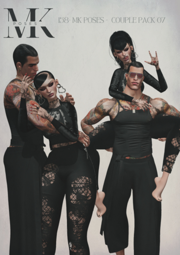158 - MK POSES - COUPLE PACK 07