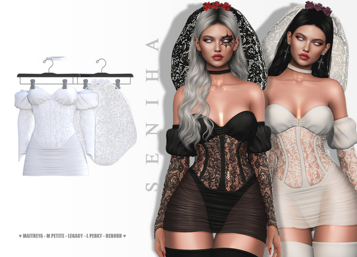 Seniha. Maila Set // White