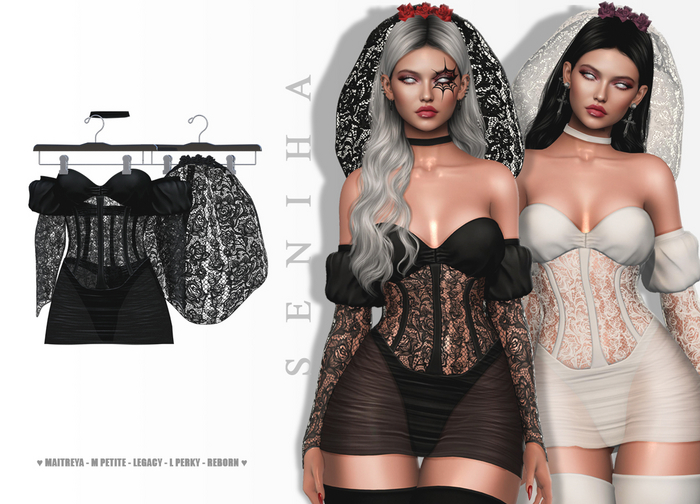 Seniha. Maila Set // Black