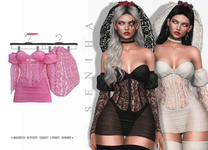 Seniha. Maila Set // Pink