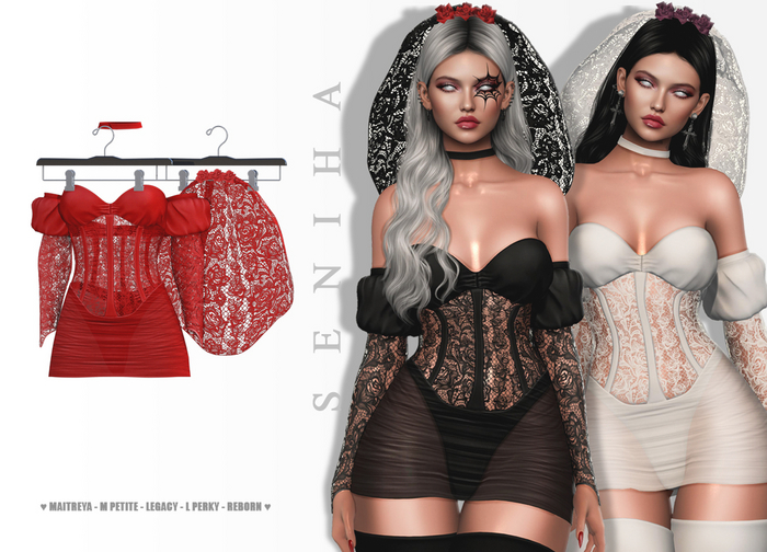 Seniha. Maila Set // Red