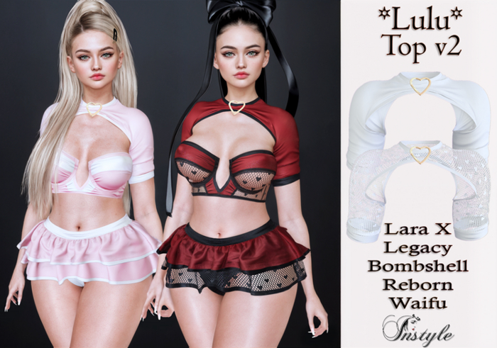 InStyle *Lulu* TOP2 ~ White