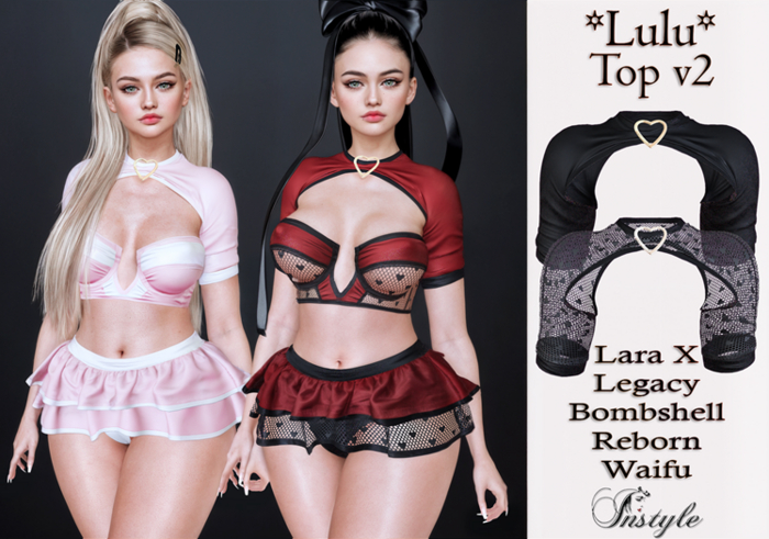 InStyle *Lulu* TOP2 ~ Black