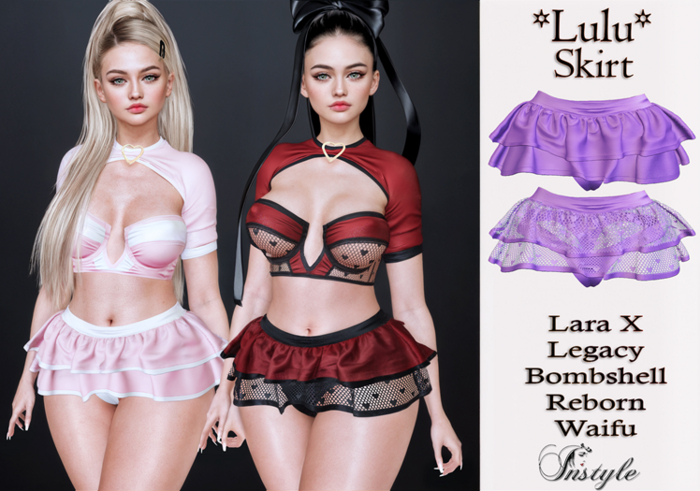 InStyle *Lulu* SKIRT ~ Violet