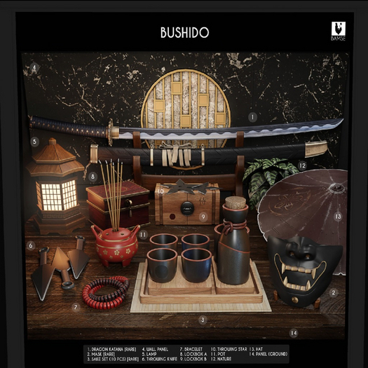 8. BAMSE : Bushido - Lockbox A