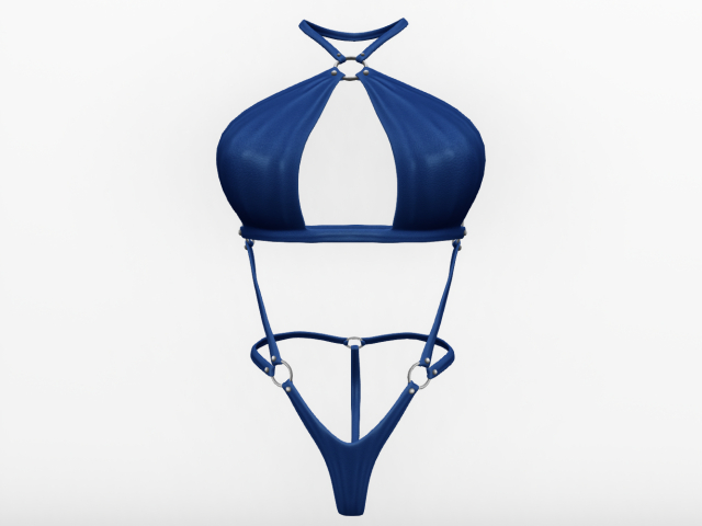 :TTC: - Twistys Creme Harness - Blue