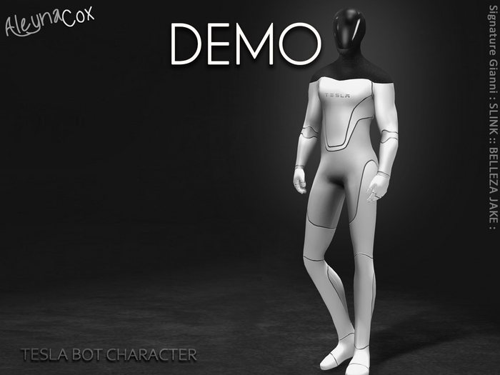 DEMO [ALEYNACOX] - TESLA BOT CHARACTER