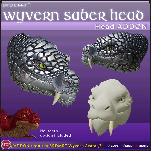 BRDMRT - Wyvern Saber Head Addon [BOX]