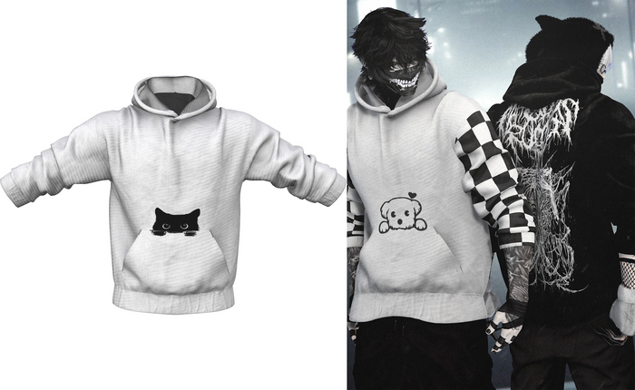 [DumDum] Iza Hoodie - Kitty