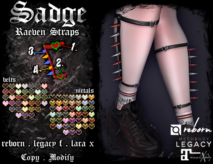 Sadge Raeven Straps