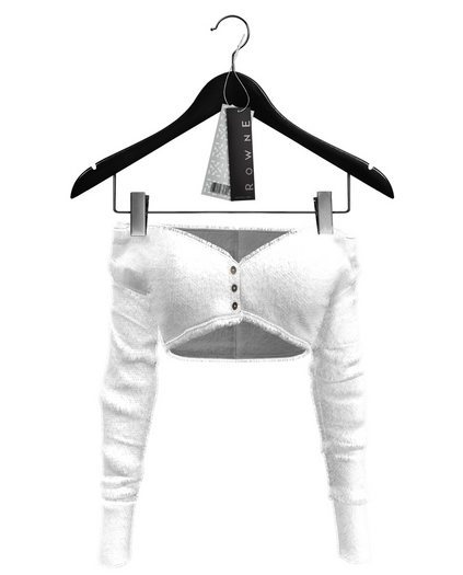 Rowne.Ziv Soft Cardi - White