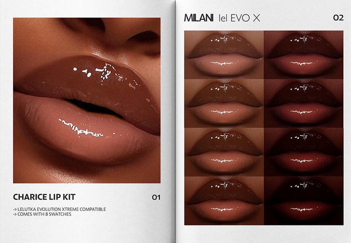 MILANI - "CHARICE" LIP KIT / DEMO