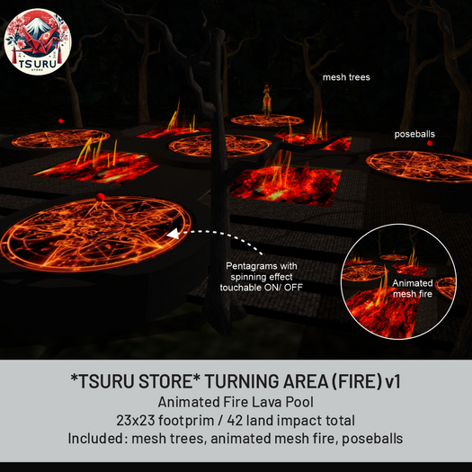 *Tsuru Store* Turning Area (Fire) v1