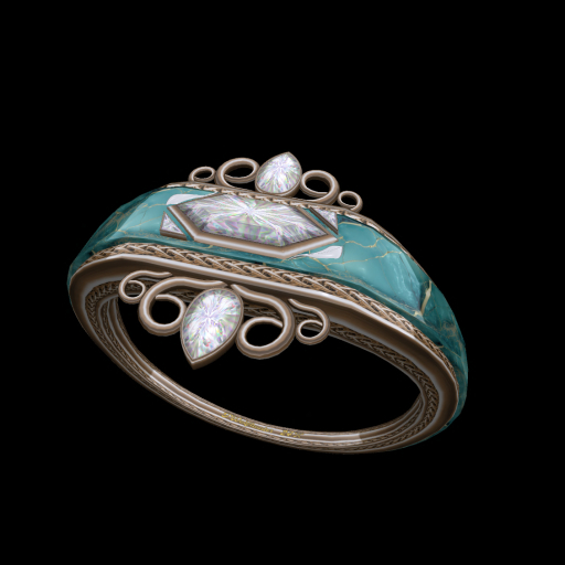 Turquoise Empire Ring ( R ) 2025 TW
