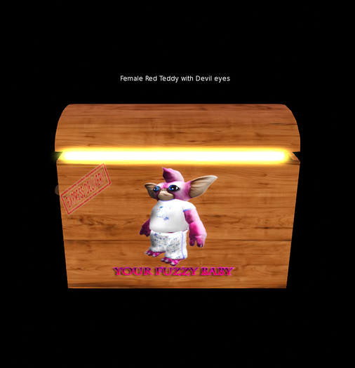 oYo Bundle - Female Red Teddy 1