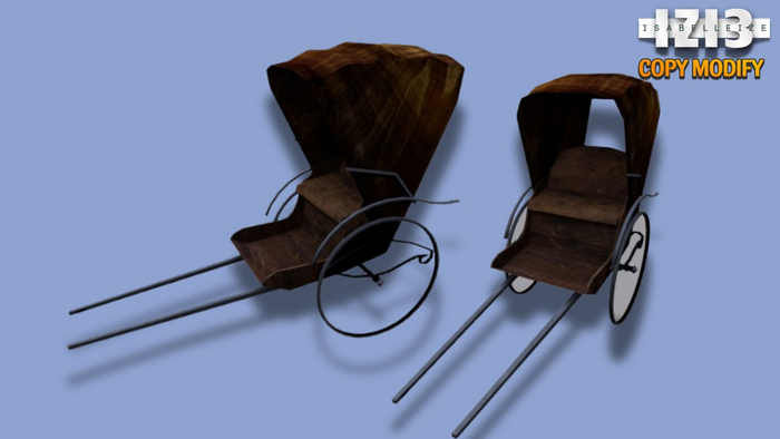 Charette Vehicle - Copy & Modify (2-Sit, Animated 6 Impact