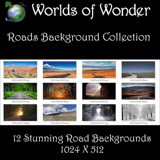WoW Roads Backgrounds 