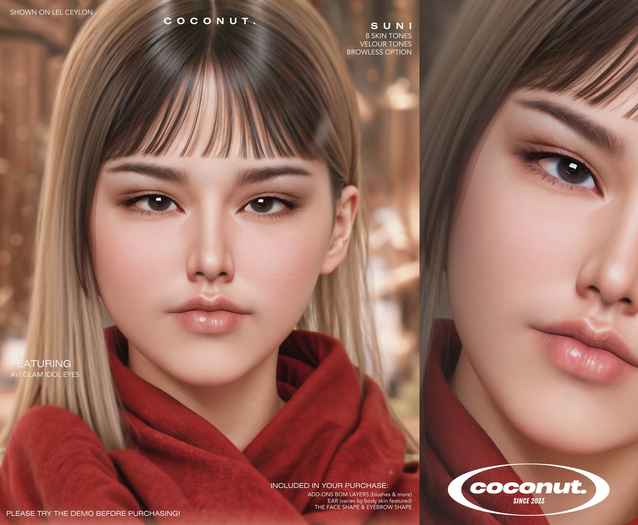 [coconut.] Suni Skin / Fatpack