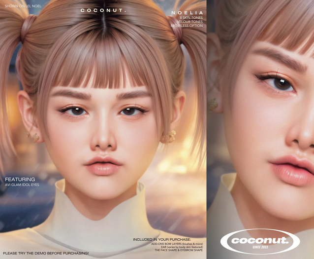[coconut.] Noelia Skin / Fatpack