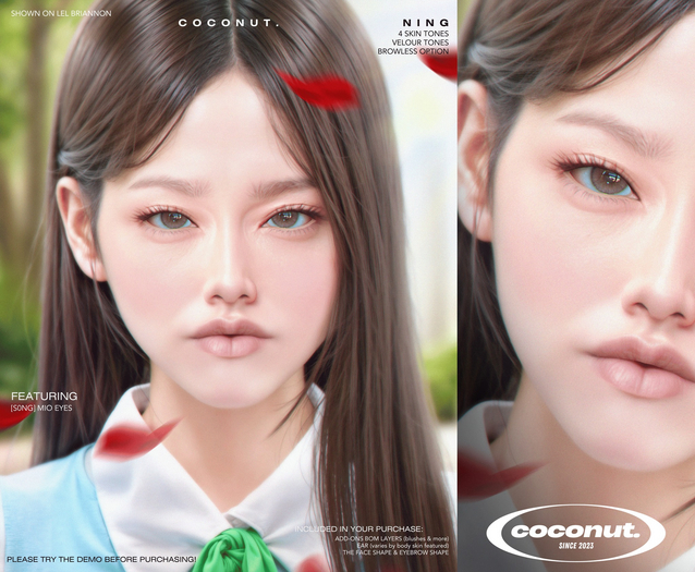 [coconut.] Ning Skin / Fatpack