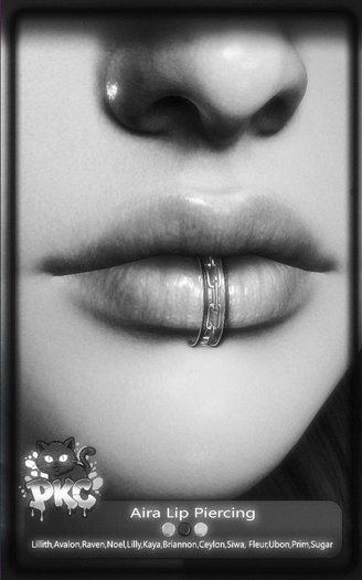 *PKC* Aria lip piercing DEMO