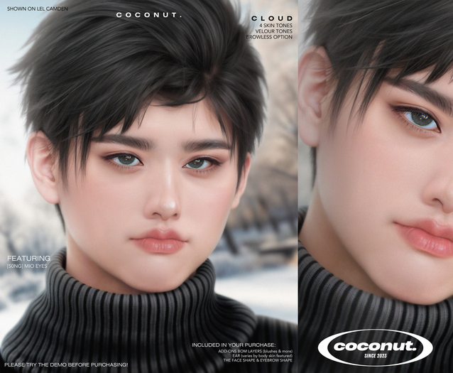 [coconut.] Cloud Skin / Fatpack