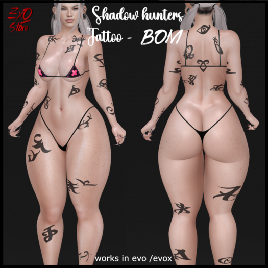 +EXO+ SHADOW HUNTERS TATTOO