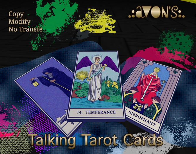 .:AVON'S:. Talking Tarot Cards