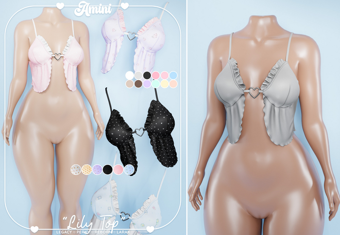 Amini - Lily Top [Grey]