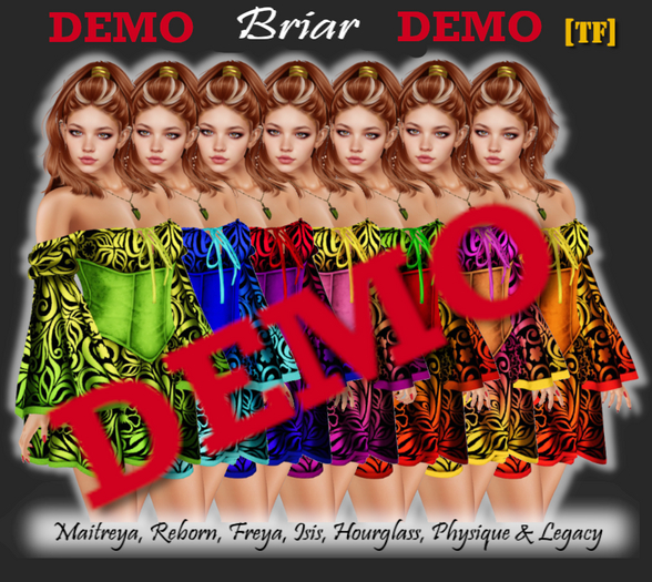 DEMO - BRIAR Dress - [ADD to Unpack]