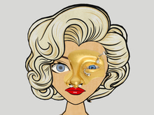 [SLZS] PMR Cardy I hope One Day I'll Become Human Mask Tattoo