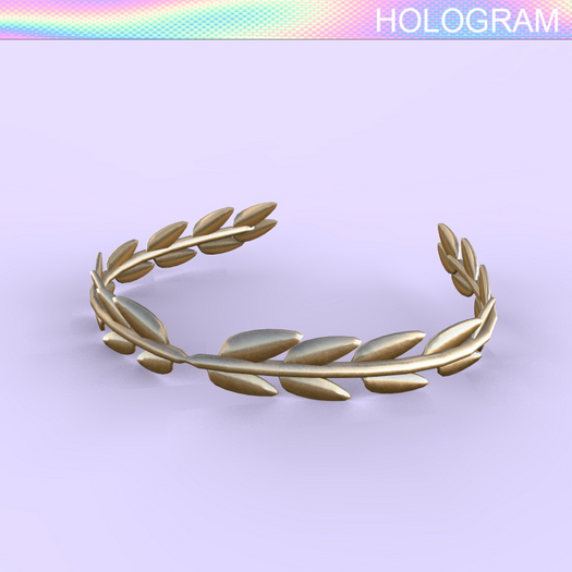 Ancient Gold Leaf Wreath