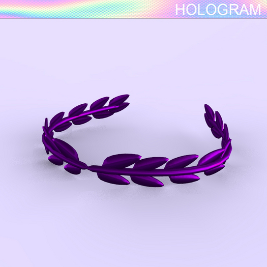 Purple Leaf Wreath