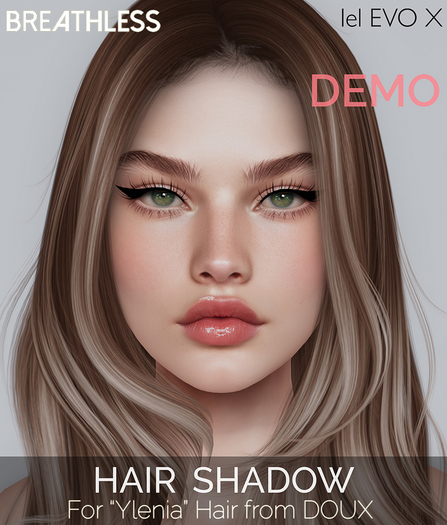 BREATHLESS Hair Shadow ("Ylenia" Hair from DOUX) DEMO