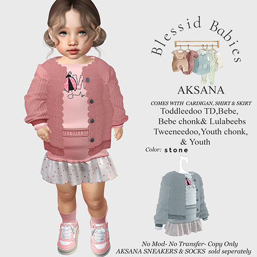 BLESSIDBABIES AKSANA STONE (ADD)