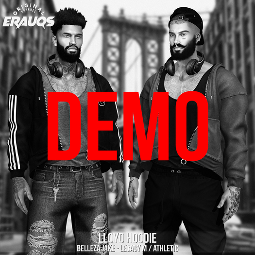 [ ERAUQS ] - Lloyd Hoodie - DEMO