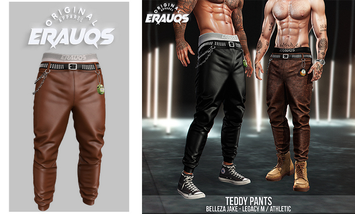 [ ERAUQS ] - Teddy Pants - 04