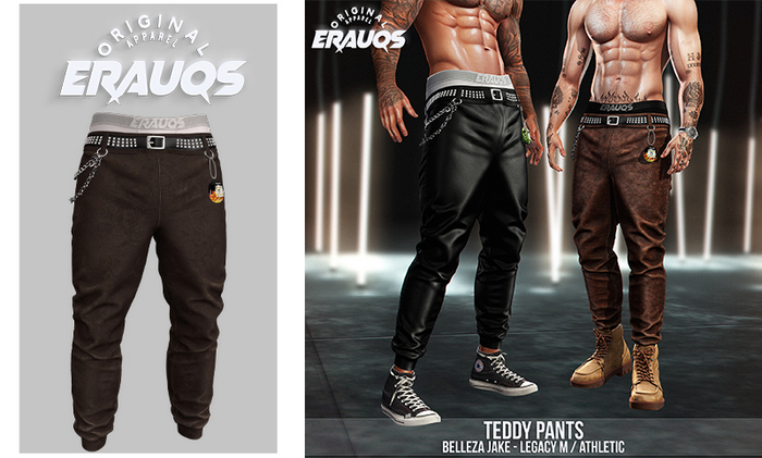 [ ERAUQS ] - Teddy Pants - 08