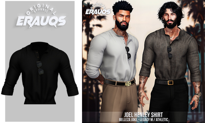 [ ERAUQS ] - Joel Henley Shirt - 06