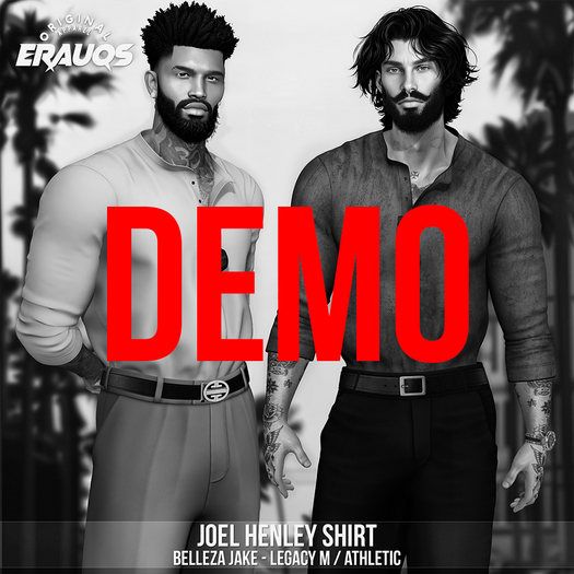 [ ERAUQS ] - Joel Henley Shirt - DEMO