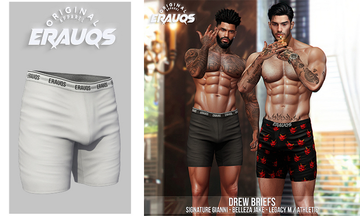 [ ERAUQS ] - Drew Briefs - 01