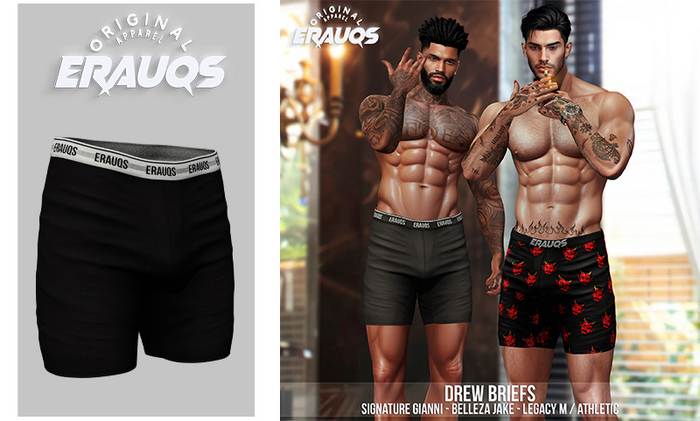 [ ERAUQS ] - Drew Briefs - 03
