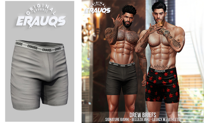 [ ERAUQS ] - Drew Briefs - 04