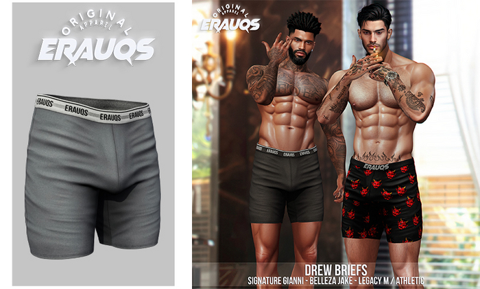 [ ERAUQS ] - Drew Briefs - 05
