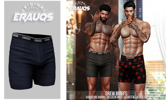 [ ERAUQS ] - Drew Briefs - 07