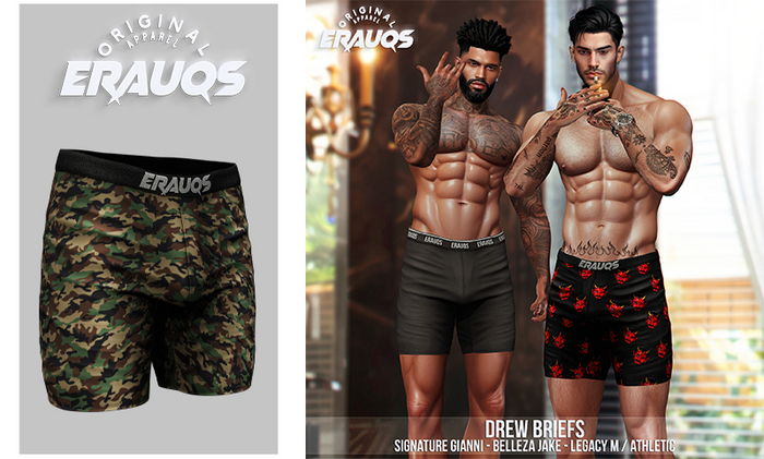 [ ERAUQS ] - Drew Briefs - 13