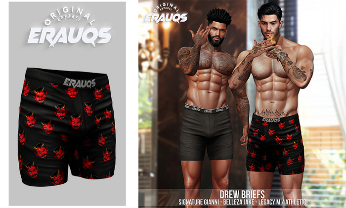 [ ERAUQS ] - Drew Briefs - 15